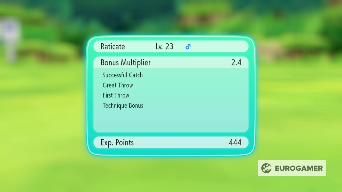 Pokémon Let's Go catching, catch combo and bonuses explained how to